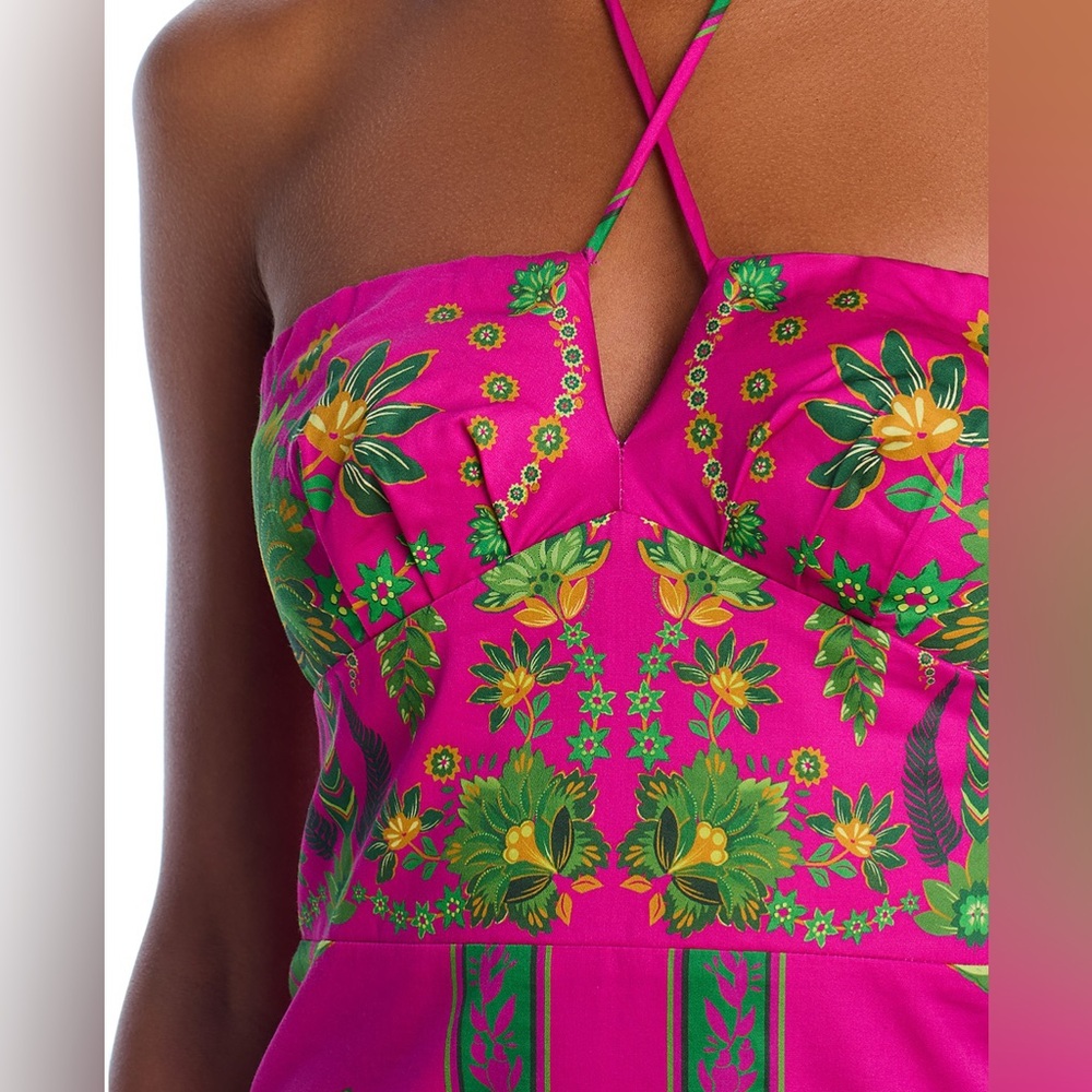 FARM Rio Ana Tapestry Midi Dress - Picture 2 of 8